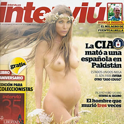 Cristina Piaget portada Interviú